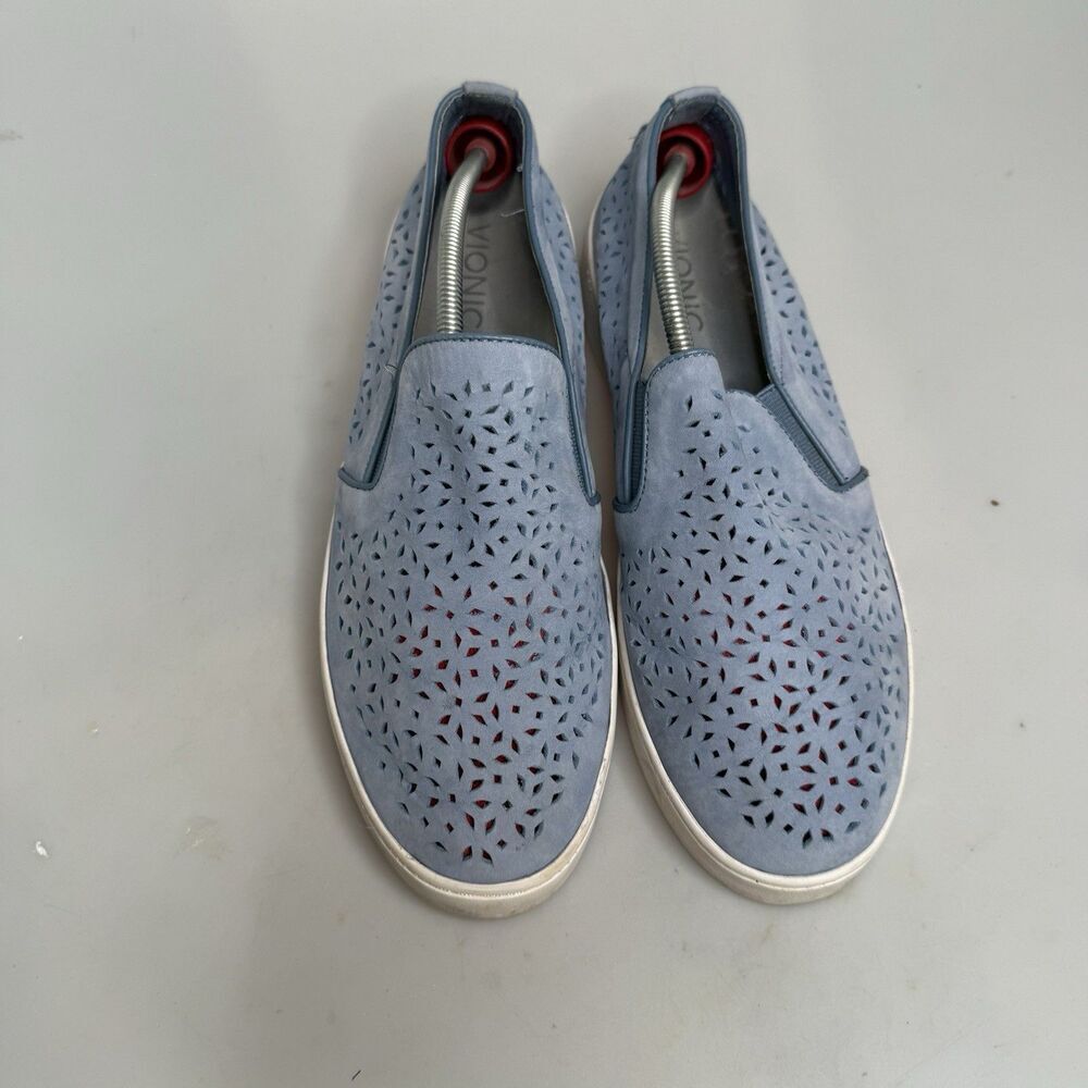Vionic Splendid Midi Perf Slip-On Women’s 9 Leather Sneakers UK 7 EU 41 Orthotic - Picture 10 of 15